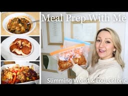 Meal Prep With Me - Breakfast Lunch and Dinner - Slimming World Friendly