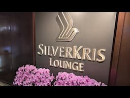 Full Tour of Singapore Airlines Business Class SilverKris Lounge at Singapore Changi Airport