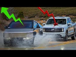 Cybertruck Is Demolishing F150 Lightning Sales...