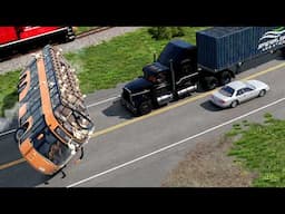 Tour Bus Accidents 4 | BeamNG.drive