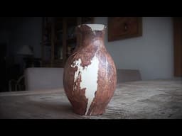 Woodturning -  The 'Paleoceen' Vase [resin]