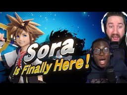 Sora in Smash Bros. Reveal Reaction - KF Throwback