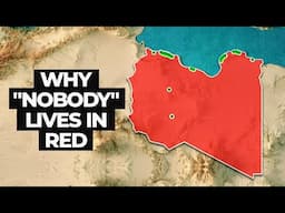 Why 97% of Libya is Empty