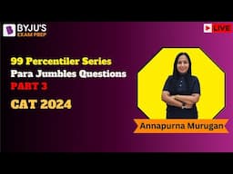 CAT 2024 | Para Jumbles Questions | MCQs Part 3