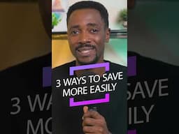 Save Money More Easily (3 Simple Ways) #personalfinance