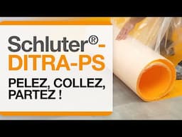 Schluter®-DITRA-PS la membrane originale en version autocollante!