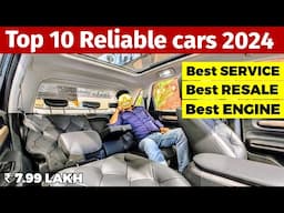 Top 10 Reliable Cars In India 2024 | Cars with High Resale value and Best Service