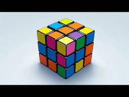 How to model rubik's cube in Blender | Blender Modeling Tutorial | Blender 4.2 Tutorial