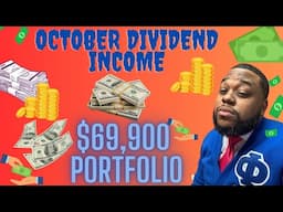 Dividend Stock Portfolio Update: How Much My Dividend Stock Portfolio Paid Me in October! ($69,500)