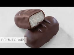 Homemade BOUNTY BARS | No Dairy, No Refined Sugar