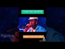 TYLER THE CREATOR “WHATS THAT GIRL NAME”