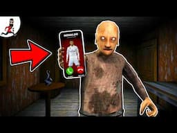 Ronaldo call Grandpa  ► funny horror granny game animation