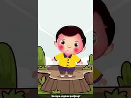 Lagu Bangau oh Bangau | Lagu Kanak-Kanak TV | Malaysian Kids Songs | Lagu Anak Melayu #shorts