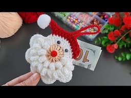 Oh my god! 🎅🎅Is This the MOST ADORABLE Crochet Santa Claus EVER?#crochet #knitting