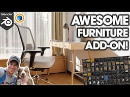 REALISTIC Furniture and Interiors for Blender!