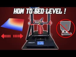 Bed leveling Tutorial 2.0 | Stop the Nozzle from Hitting the Bed  ! | How To Bed Level CR10S Pro V2