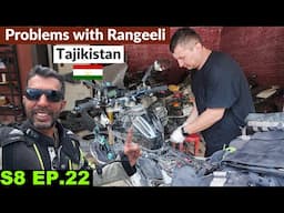 Difficult Day of Fixing the Problems of Rangeeli 🇹🇯  S8 EP.22 | Pakistan to Japan Motorcycle Tour