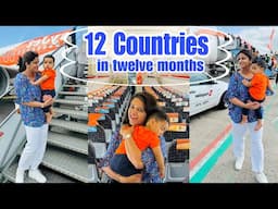 Levi completed 12 countries in 12 months || Travel || Lintu Rony