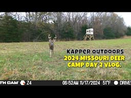 2024 Missouri DEER CAMP DAY 2 VLOG! BIG BUCKS rolling in!