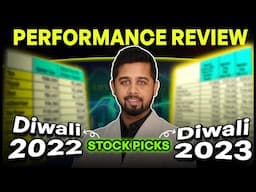 Diwali 2022 & 2023 portfolio performance review | Diwali 2024 Stocks Part 1