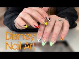 Watch Me Work: Acrylic Color Change + Disney Nail Art