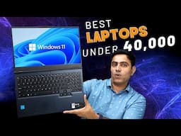 Top 5 Best Laptops Under 40000 Rs. Latest | Best laptops for students/Office 2024 | Budget laptops