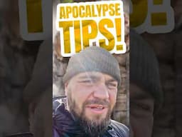 TIPS FOR THE ZOMBIE APOCALYPSE?! #zombiesurvival #thewalkingdead #apocalypse