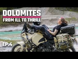 A good day after all - DOLOMITES Italy motorcycle solo trip - EP4