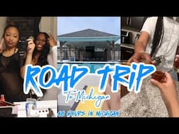 Road trip to Michigan| Vlogging