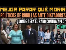 ¿DÓNDE SERÁ LA CONCENTRACIÓN DEL PARO -APEC? / POLÍTICOS SE SOMETEN ANTE DIKTADOR3$ / FUNCA - 12 NOV