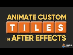 Create DYNAMIC SPINNING TILES In Adobe After Effects | Motion Graphics Tutorial