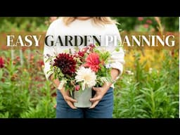 Easy Cut Flower Garden Plan! Your Step-By-Step Guide to Creating a Beautiful Flower Garden