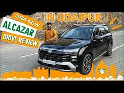 2024 Hyundai New Alcazar Petrol First Drive Impression Review In Hindi || Price Starts @14.99L