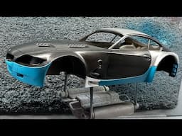 PZY Model BMW Z4 Hatsune Miku 2008 GT3 Studie GLAD Part 1 Paint