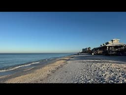 Part 2 of Robb’s Monday Morning Beach Walk at Pelican Bay in North Naples, Florida (11/25/24)