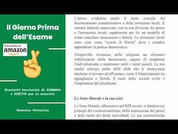 LIBERALISMO E DEMOCRAZIA NEL PENSIERO DI TOCQUEVILLE-RIASSUNTI BREVISSIMI DI DIRITTO PER LA MATURITÀ