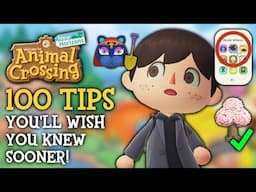 100 Tips I WISH I Knew Sooner In Animal Crossing New Horizons