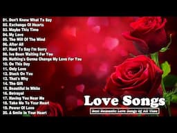 Best Romantic Love Songs 2023 - Love Songs 80s 90s Playlist English - Old Love Songs 80's 90's