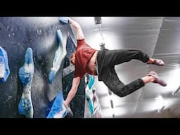 Movement Pro Setters Cook Up Boulders on the Adjustable Slab Wall