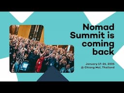 The NOMAD SUMMIT is coming back!