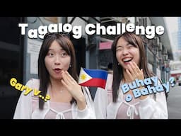 PURE Korean's Speaking Only FILIPINO for 24 hours CHALLENGE!