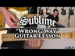 Sublime - Wrong Way Guitar Lesson