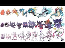 All 151 Kanto Pokémon Mega Evolutions & More Stages | Max S