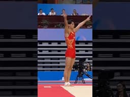 CRAZY FLOOR ROUTINE!!! 🔥😱🔥 (part 1) #gymnast #shorts