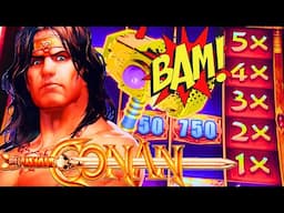 NEW! CONAN THE BARBARIAN! WE WANT THE HAMMER!! Slot Machine (ARISTOCRAT GAMING)