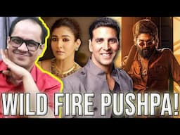 DHRUV RATHEE vs AKSHAY KUMAR | PUSHPA 2 - THE RULE TRAILER REVIEW (Hindi) | NAYANTHARA vs DHANUSH!