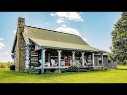 Stunning Beautiful The Bittersweet Farm Log Cabin | Lovely Tiny House