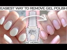 Easiest Way to Remove Gel Polish at Home | No Peeling, No Foil, Fast & Easy