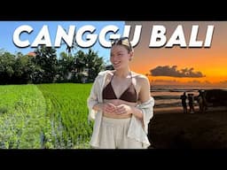 Exploring Canggu Bali vlog 🇮🇩 nightlife, sunsets, best cafes & restaurants