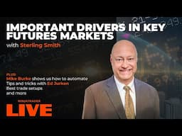 Sterling Smith looks at CME Group's key futures markets. Plus, strategic trading and development.